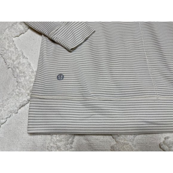 lululemon athletica Gray Striped Long Sleeve Tee - Picture 8 of 8